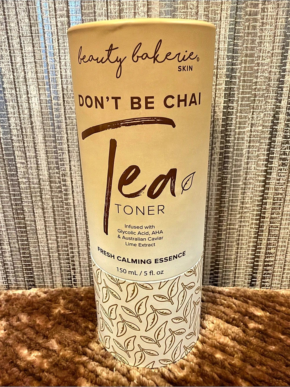 Beauty Bakerie Don’t Be Chai Tea Toner 5 oz New